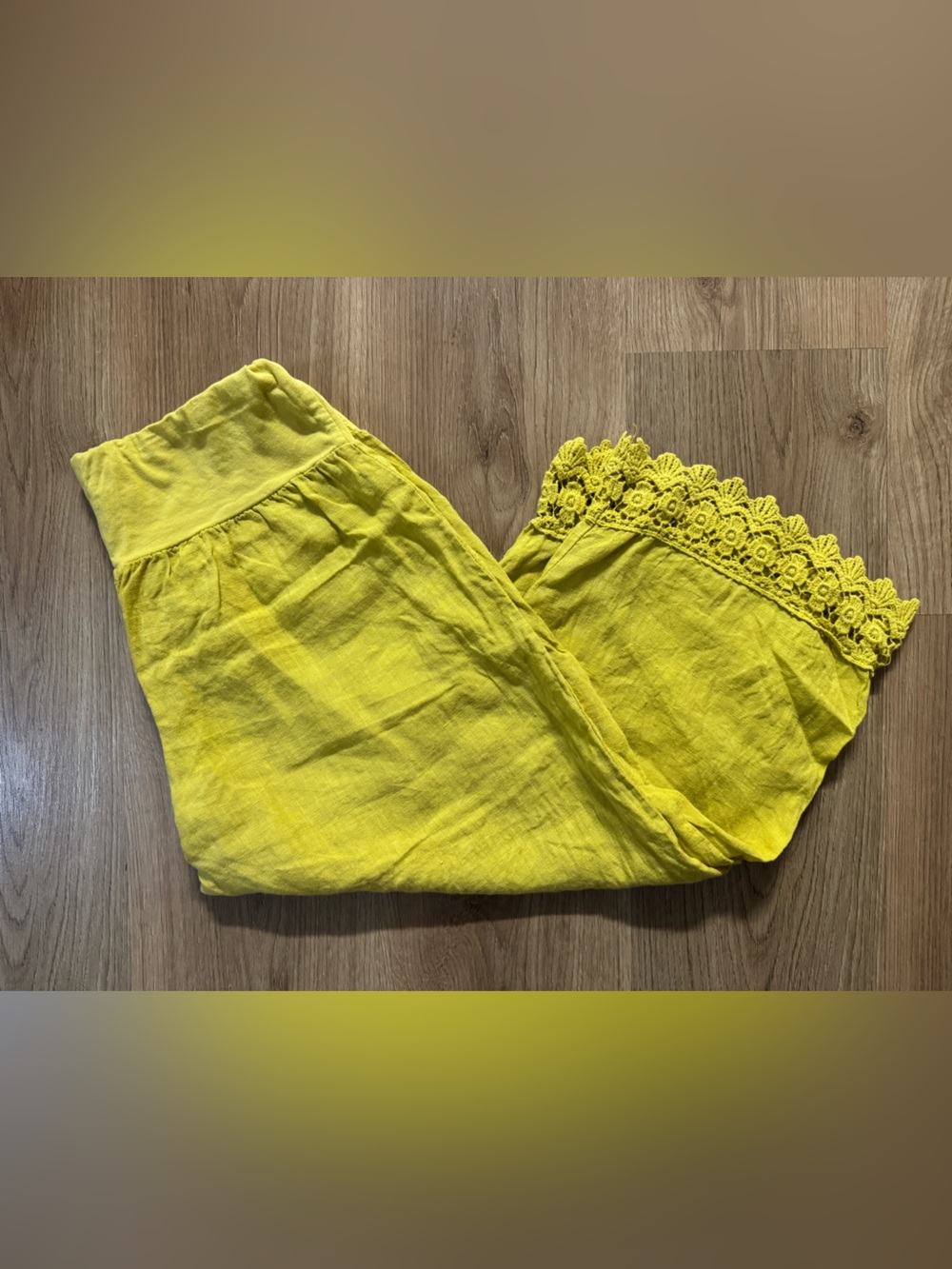 Linen Women’s Capri’s